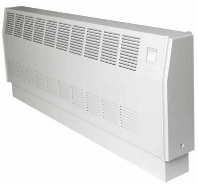 Myson Lo-Line wall mounted convector fan heater